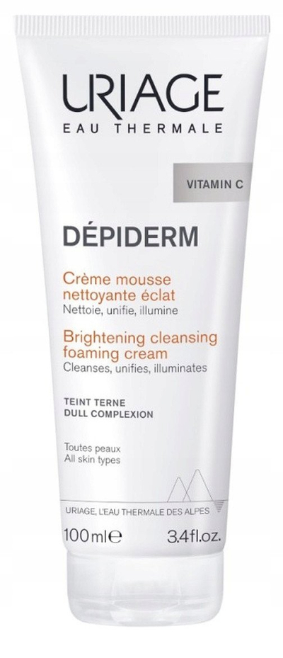 Kрем за чистење лице Uriage Dépiderm Illuminating, пенлив, 100ml