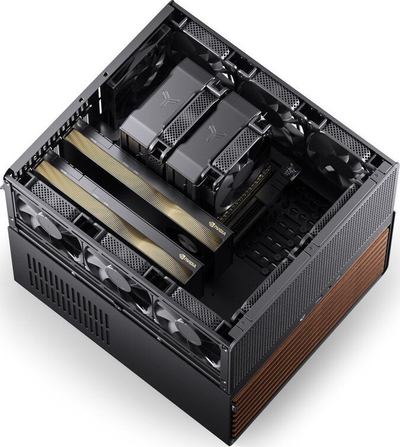 Kuti NAS Jonsbo N5, E-ATX, deri 12x 3.5", e zezë