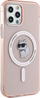 Kllëf telefoni Karl Lagerfeld KLHMP12MHFCCNOP për iPhone 12 / 12 Pro 6.1", me MagSafe, rozë