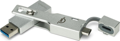 Портабилен ССД OWC Envoy Pro mini 1TB, USB-C USB-A 10Gb/s, сребрен