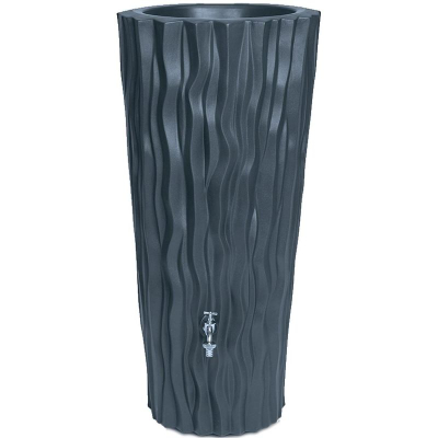 Fuçi uji për kopsht ALANA Rainwater Barrel, 160L, plastike, antracit