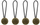 Lidhëse sigurie Peak Design Micro Anchors, set me 4 copa, Kelp