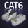 Konektor rrjeti Qoltec Modular Plug 54556, RJ45, CAT6 FTP, 100 copë, metalik
