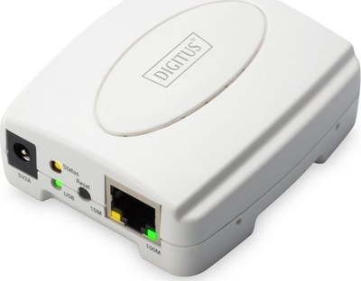 Print server Digitus DN-13003-2, USB 2.0, Fast Ethernet 10/100 Mbps
