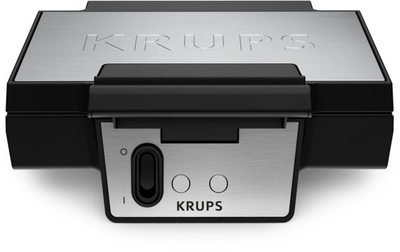Aparat për waffle Krups FDK 261, 850W, pllaka qeramike, i zi