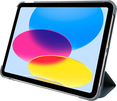 Mbrojtëse tabletë Pomologic për iPad 10.9, libër, gjenerata e 10, blu navy