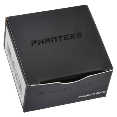 Ротирачки конектор Phanteks Glacier M-F 45°, G1/4, хром