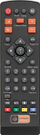 Telekomandë Cyfrowy Polsat T-HD 210, DVB-T, universale, e zezë