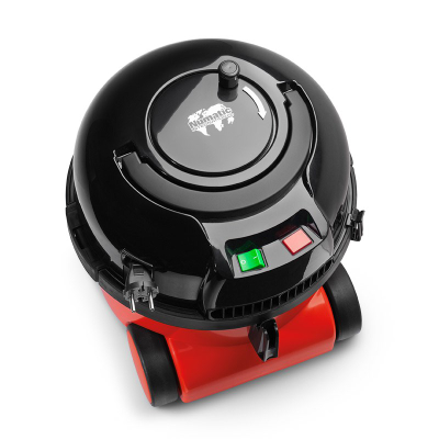 Fshesë me korrent Numatic Henry HVR200, motor industrial, rezervuar me qese, e kuqe