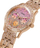 Orë dore për femra Guess Cascade GW0365L3, e artë rozë