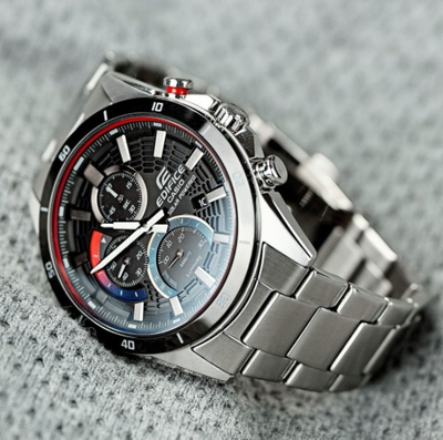 Orë dore për meshkuj Casio Edifice Solar EFS-S610GH-1AVUEF, e argjendtë
