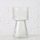 Vazo xhami Imano Glass Vase, me vija, 18 cm, transparente