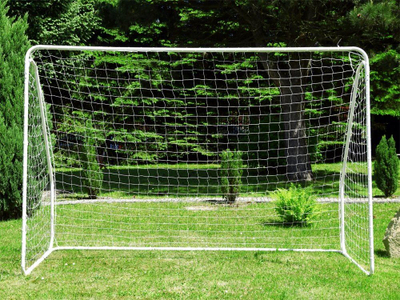 Portë futbolli për fëmijë, 300 x 205 x 120 cm, me rrjetë, me top madhësia 5