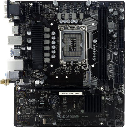 Pllakë amë Biostar B760MX2-E D4, Intel B760, LGA 1700, Micro ATX