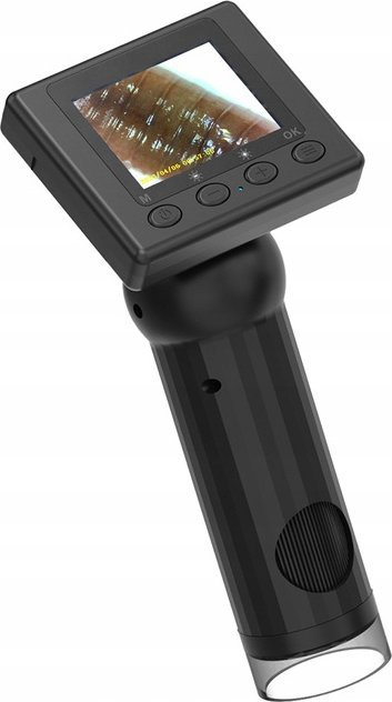 Mikroskop digjital Denver MSC-255, ekran 2", deri 1000x, i zi