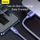 Kabëll Baseus USB-A kabllo USB - Lightning 1,2 m (6932172602703), e vjollcë 