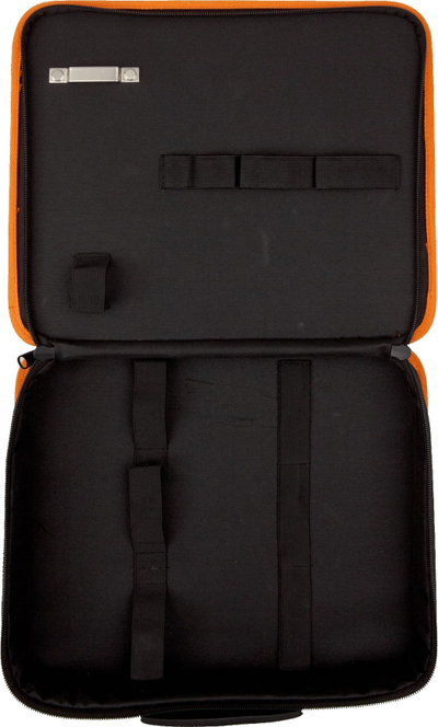 Çantë veglash Bahco 4750FB5B, bosh, 33x6.2x27.5cm, e zezë me portokalli