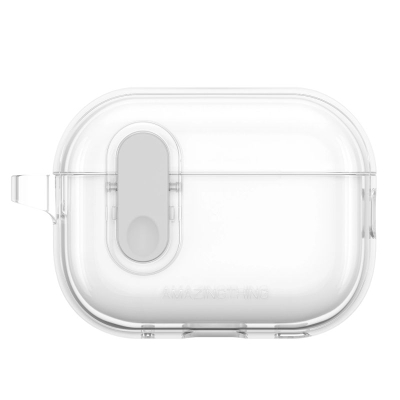 Навлака за слушалки Amazingthing Minimal за AirPods Pro 2, силикон, проѕирна