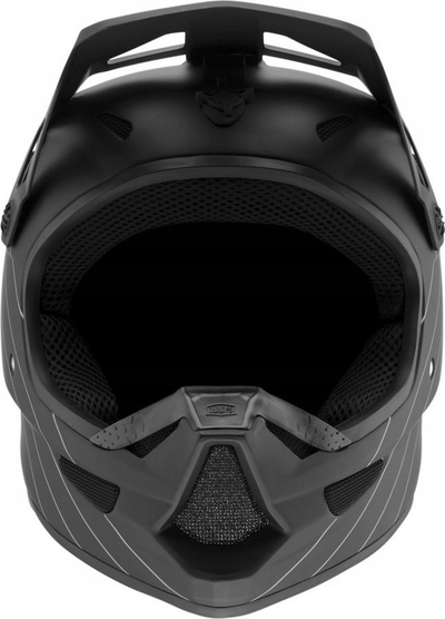 Шлем full face 100% STATUS DH/BMX Youth, големина S 47–48 cm, црна