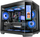 Kuti PC Mini Tower Mars Gaming MC3TCORELCDM, Mini ITX MATX, ekran IPS, e zezë