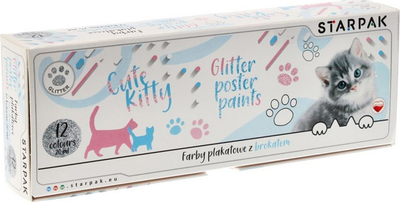 Ngjyra Starpak Cute Kitty, 12 ngjyra, 20 ml