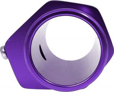 Adapter sensor temperature uji Depo, 28mm, fije 1/8 NPT, metalik