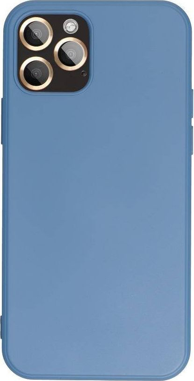 Заштитна маска Forcell Silicone Lite, за iPhone 13 Pro, силикон, сина