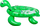 Breshkë fryrëse Bestway 37611, 140x130cm, PVC, jeshile