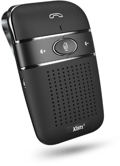 Set hands free për makinë Xblitz X900 Pro, Bluetooth 4.1, bateri me kapacitet të madh, i zi