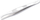 Pincetë Nghia Export Tweezers T-06, maja fiks fare, çelik inox