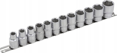 Set çelësa tubi Rockforce RF-4121-5, 12 cope, 1/2", 6-kendor