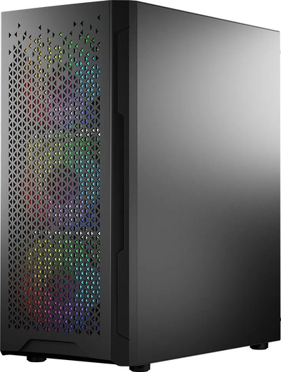 Куќиште за компјутер Logic Concept Aramis ARGB, Црна, Midi Tower