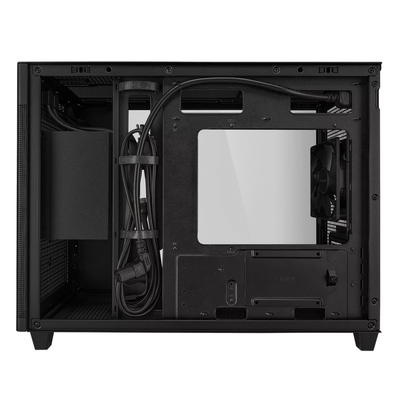 Kuti kompjuteri ASUS Prime AP201, MicroATX, panel xhami të temperuar, e zezë