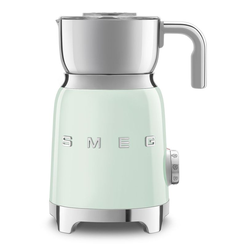 Shkumues qumështi SMEG 50's Style MFF11PGEU, 500 W, e gjelbër pastel