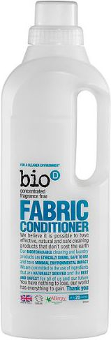 Zbutës rrobash Bio D Unscented, ekologjik, 1L, pa aromë