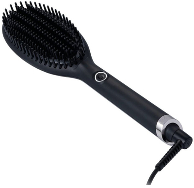 Сет четки за коса Ghd Glide Paddle Brush, 2 парчиња, професионални, црна