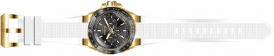 Orë për meshkuj Invicta Aviator Quartz 39312, e bardhë