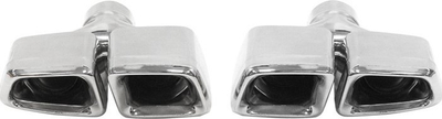 Fund auspuhi Mercedes E63 W212, 250x90mm, hyrje 67mm, metalik