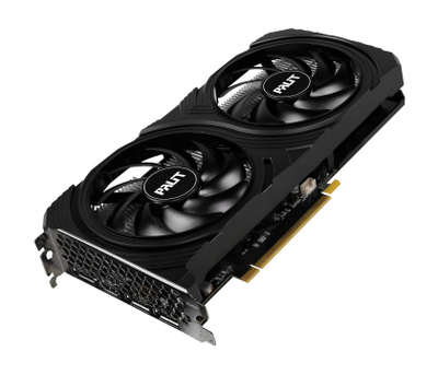 Kartë grafike Palit GeForce RTX 4060 Infinity 2, 8GB GDDR6, PCI Express, e zezë