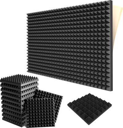 Panele akustike Mozos SPK-PADS, 300 x 300 x 50 mm, set 6 copë, të zeza