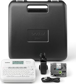 Aparat etiketash Brother P-Touch PT-D410VP, lidhet me PC, ekran me dy rreshta, i bardhë