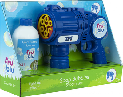 Lodër me flluska TM Toys Fru Blu Bubble Shooter, 0.4L lëng, LED, shumëngjyrëshe