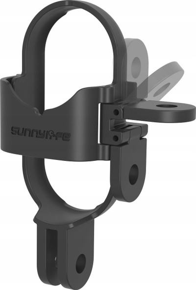 Kornizë mbajtëse Sunnylife Small Frame për Insta360 GO 3 GO 3S, me adapter GoPro, e zezë