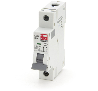 Ndërprerës automatik LSS B16, 1P, 16A