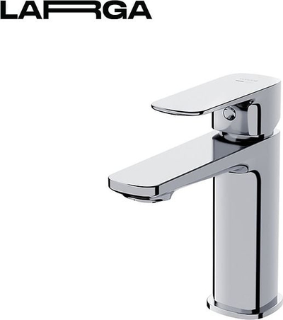 Rubinet lavamani Cersanit Larga S951-388, qëndror, krom