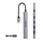 Hub USB Orico YSB4-U2, 5 porta, USB-C PD 65W, gri