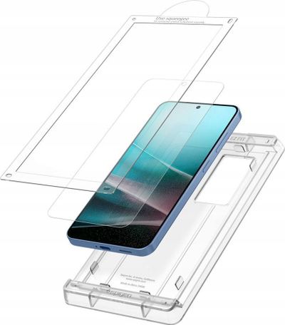 Заштита за екран Spigen EliteShield EZ Fit HD, Samsung Galaxy S25 Plus, проѕирна
