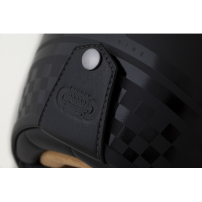 Helmetë moto Cassida ESO Forty Nine Blackout, fiberglass, ECE 22.06 J, e zezë mat