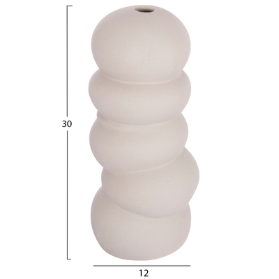 Dekor qeramike për Tavolinë Rook Φ12x30Hcm (HM4630.03), gri