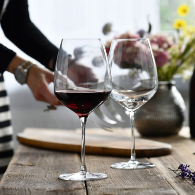 Set gotash vere Pinot Noir Krosno Divine, kristal, 810 ml, transparente